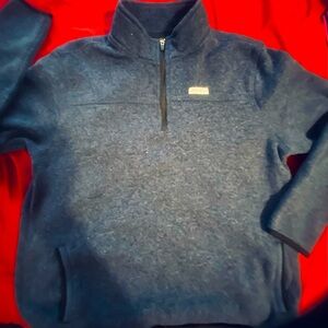 Men's Navy Half-Zip Pullover Sweater - Eddie Bauer